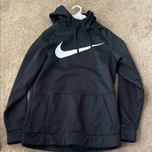 Nike Black Sweater with White Logo